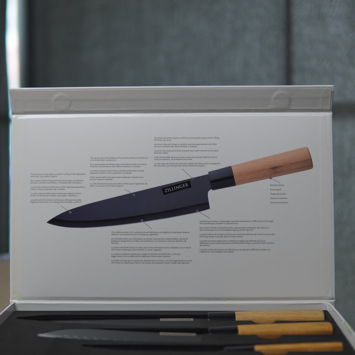 4 pieces Japanese knives Set