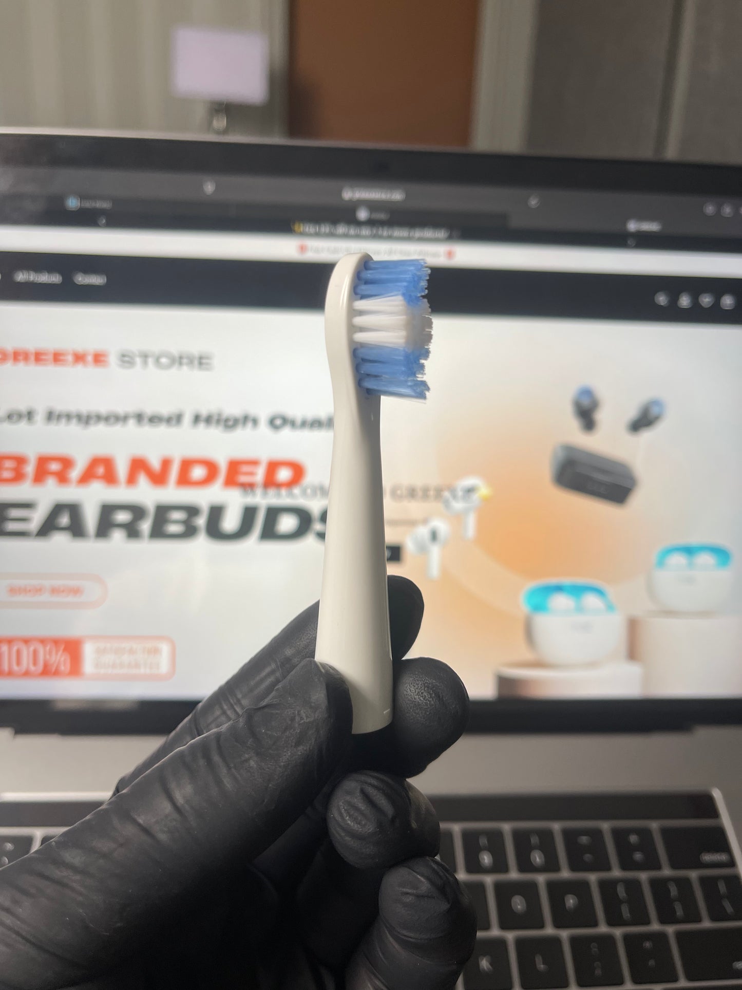 Sonic Electric Toothbrush, IPX7 Waterproof, DuPont Head, 6 Modes