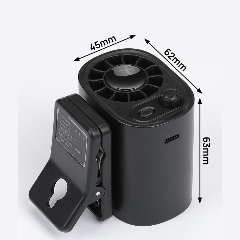 Portable Car Clip Fan 360° Rotatable