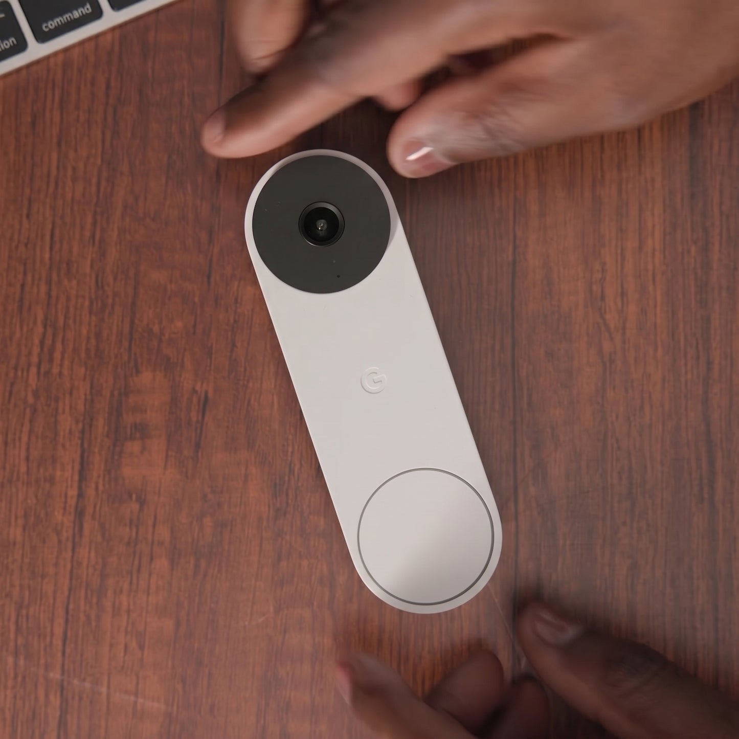 Google Nest Doorbell - (Wired, 2nd Gen) - Wired Video Doorbell Camera - Doorbell Security Camera -