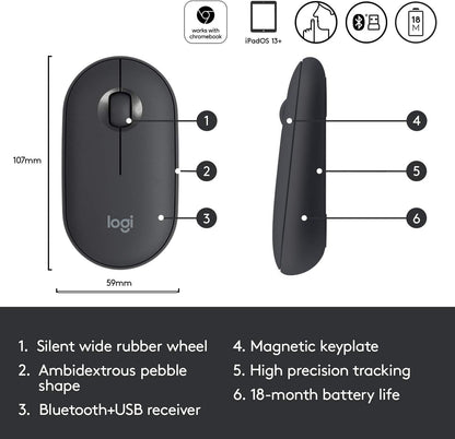 Logitech Pebble M350 Wireless Mouse