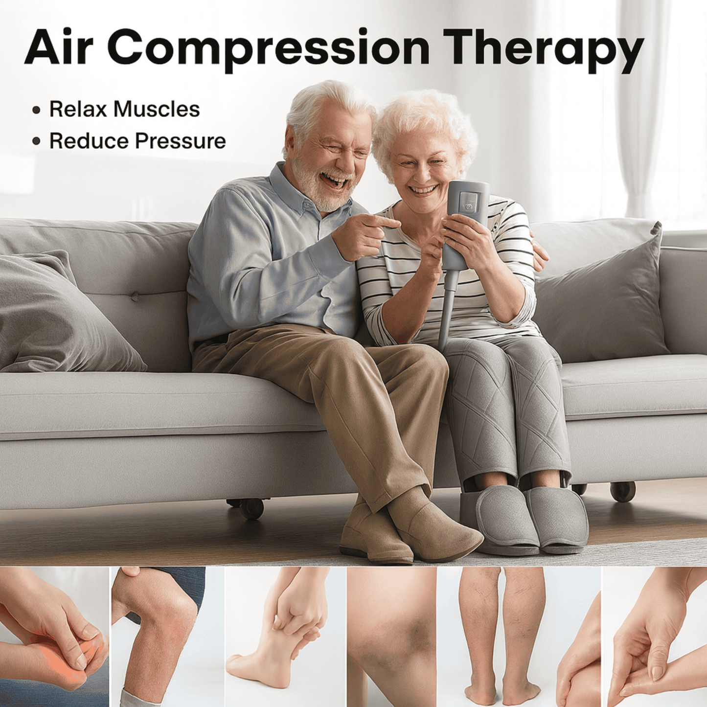 RENPHO Leg Massager for Circulation& Relaxation
