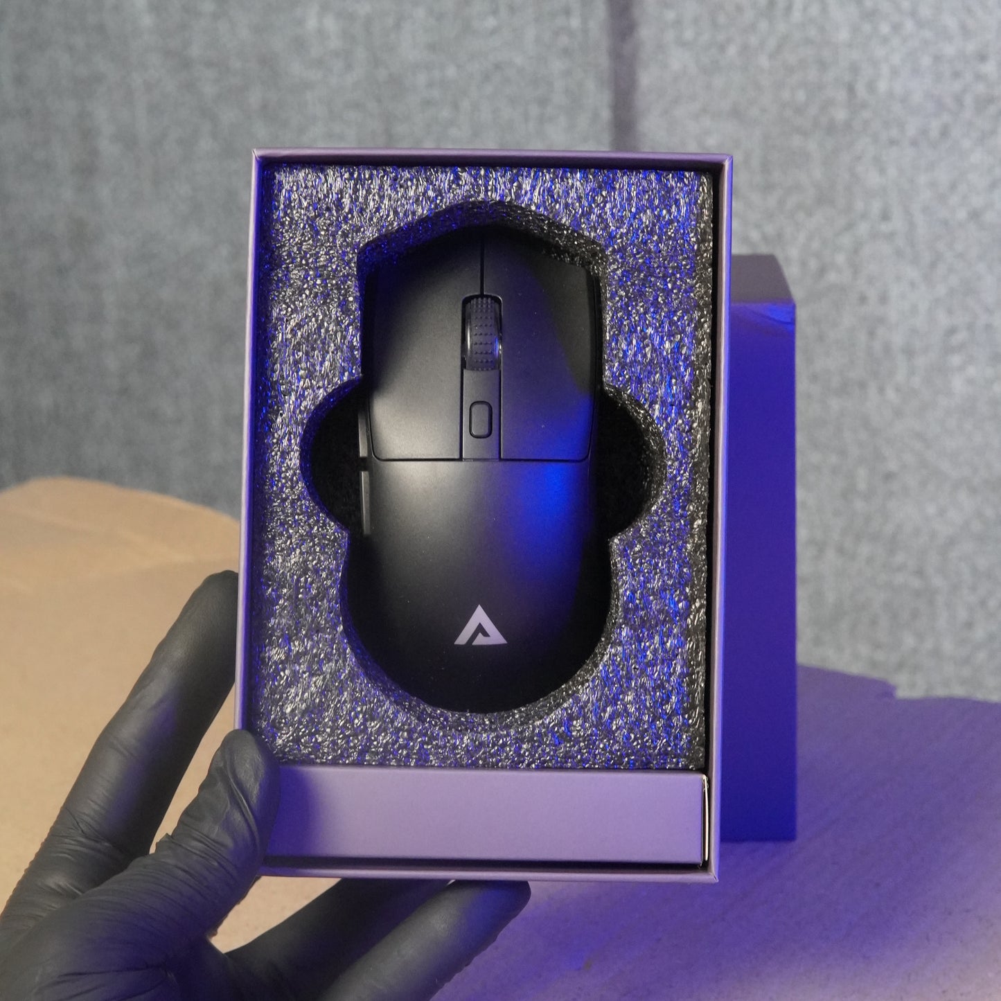 AOQELO AWQ5 Wired + Bluetooth + Wireless Tri-Mode Mouse