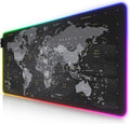 Global Map RGB Lighting Desk Mat