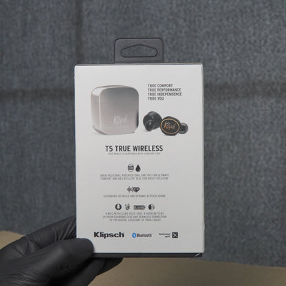 Klipsch T5 True Wireless Earphones - Silver