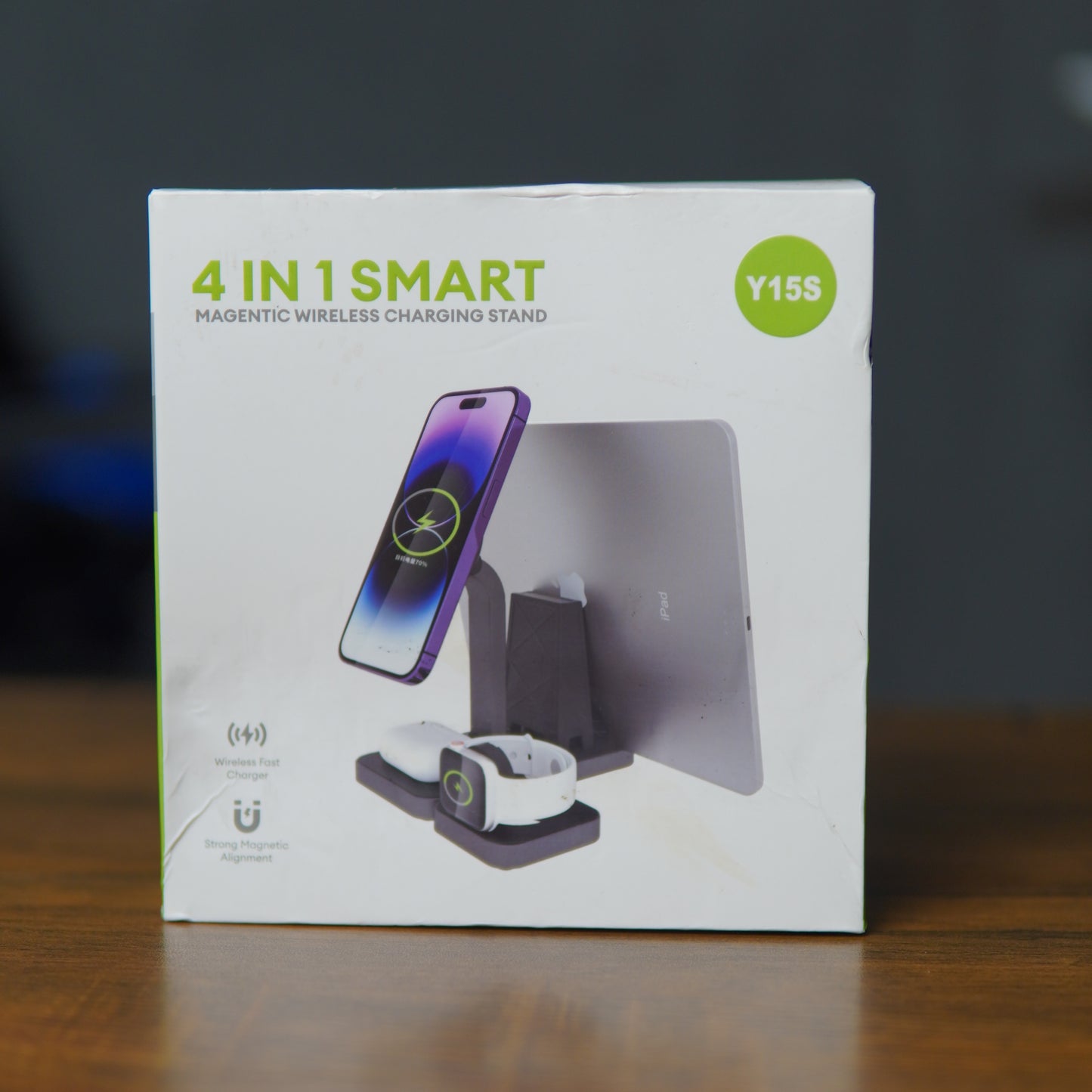 4-in-1 magnetic wireless charging stand