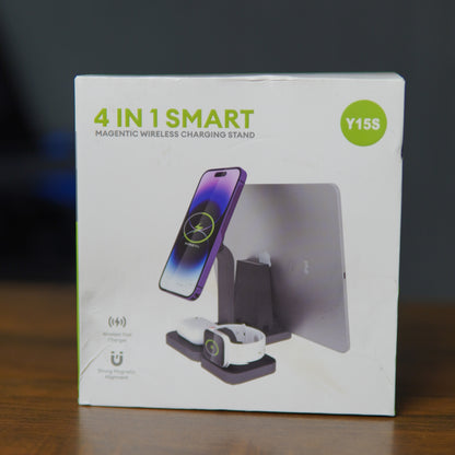 4-in-1 magnetic wireless charging stand