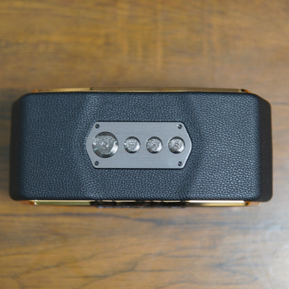 Tonino Lamborghini 18 Karat Gold-Plated Leather Bluetooth Speaker
