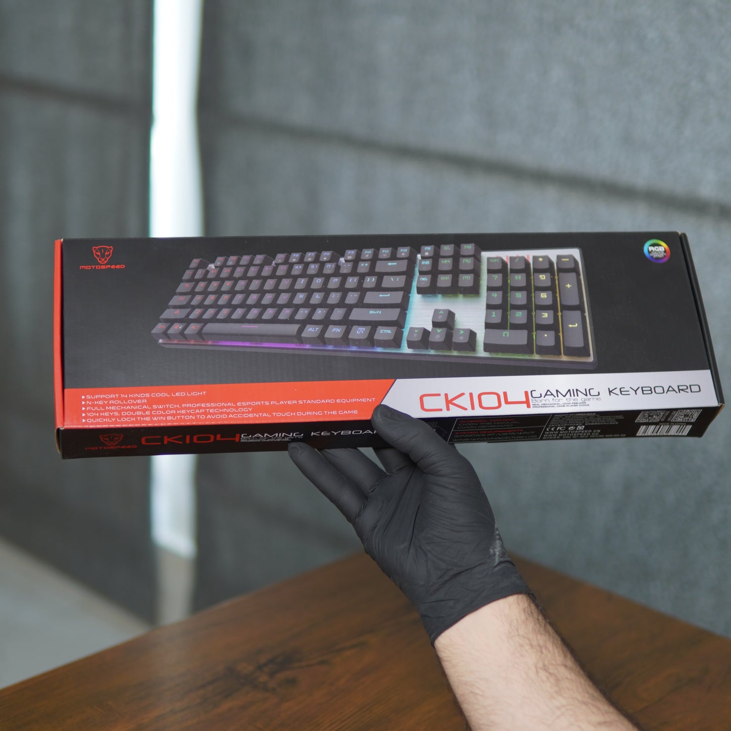 Motospeed CK104 Gaming Keyboard