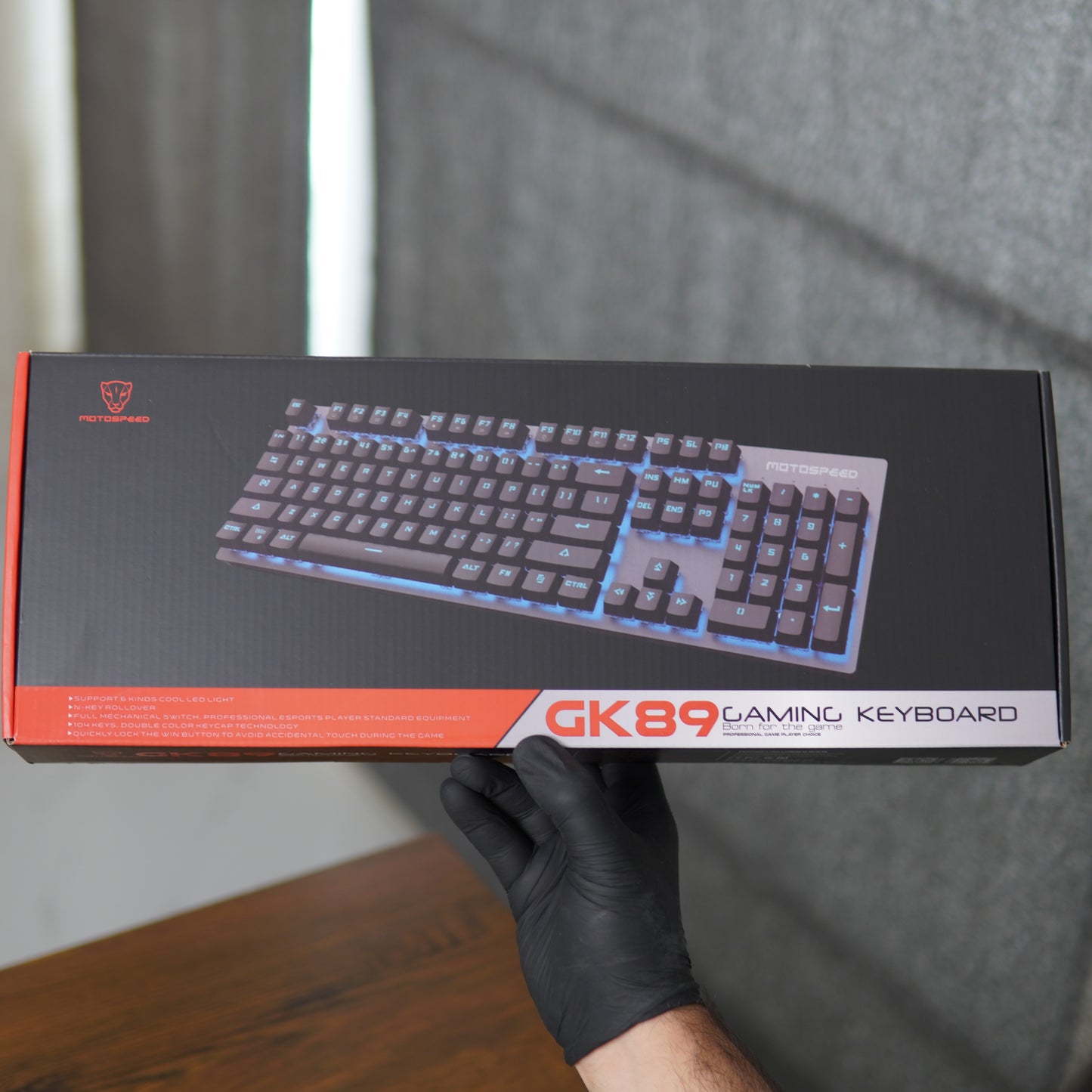 Motospeed GK89 RGB Mechanical Gaming Keyboard