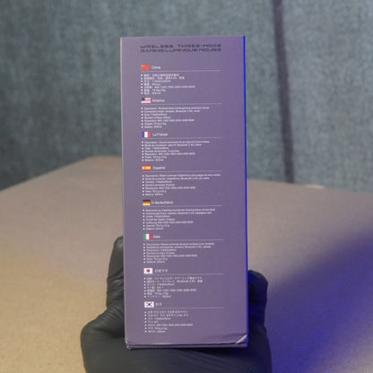 AOQELO AWQ5 Wired + Bluetooth + Wireless Tri-Mode Mouse