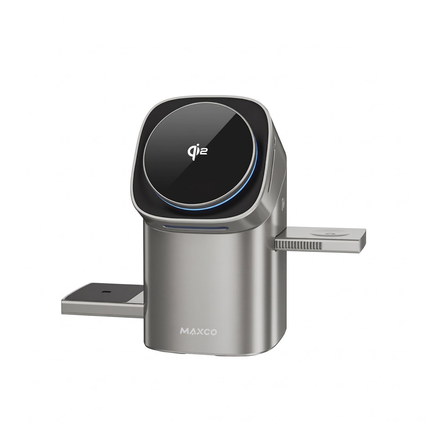 MAXCO 3 in 1 Rotating Wireless Charger