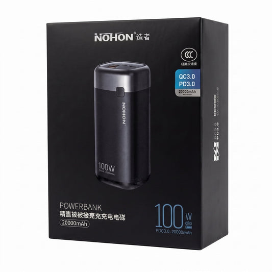 100W PD Power Bank 20,000mAh