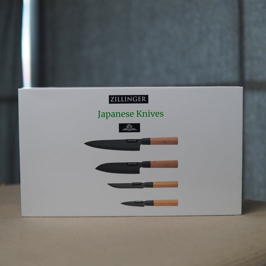 4 pieces Japanese knives Set