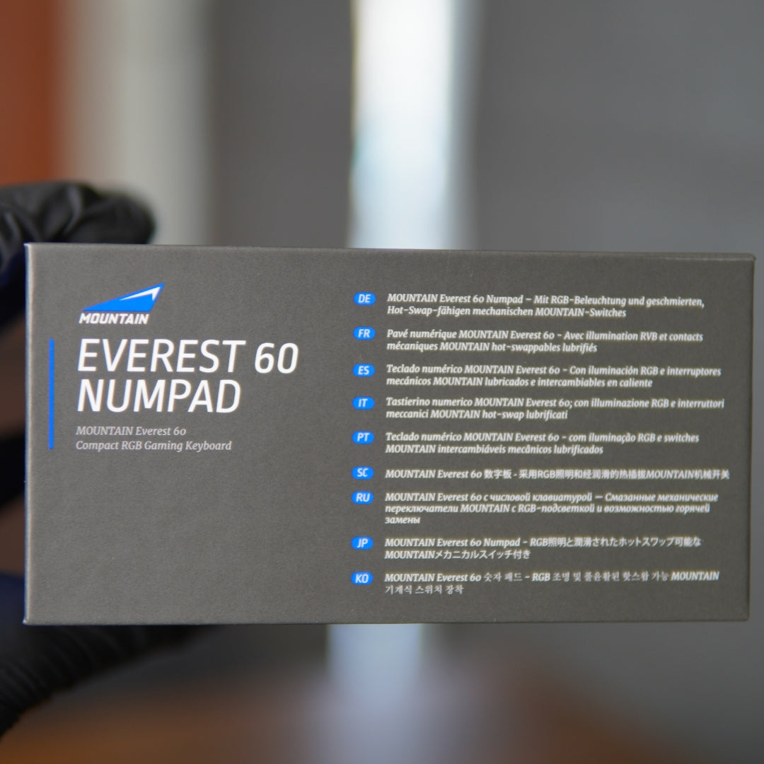 Mountain Everest 60 Compact RGB Gaming Keyboard