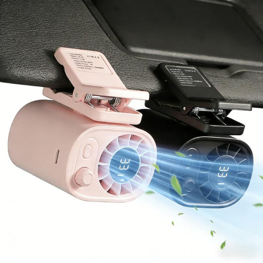 Portable Car  Clip Fan 360° Rotatable