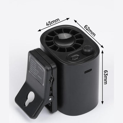 Portable Car  Clip Fan 360° Rotatable