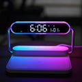 4 in 1 Wireless Charger with Bluetooth Speaker, Clock Display & Night Light