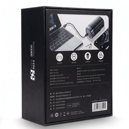 100W PD Fast Charging Power Bank – 20,000mAh High-Capacity Portable Charger