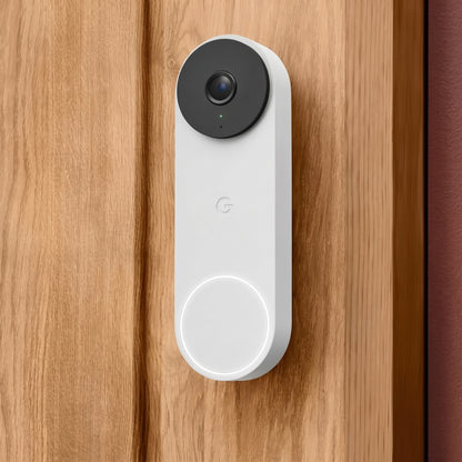 Google Nest Doorbell - (Wired, 2nd Gen) - Wired Video Doorbell Camera - Doorbell Security Camera -