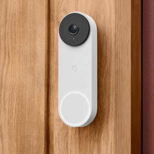 Google Nest Doorbell - (Wired, 2nd Gen) - Wired Video Doorbell Camera - Doorbell Security Camera -