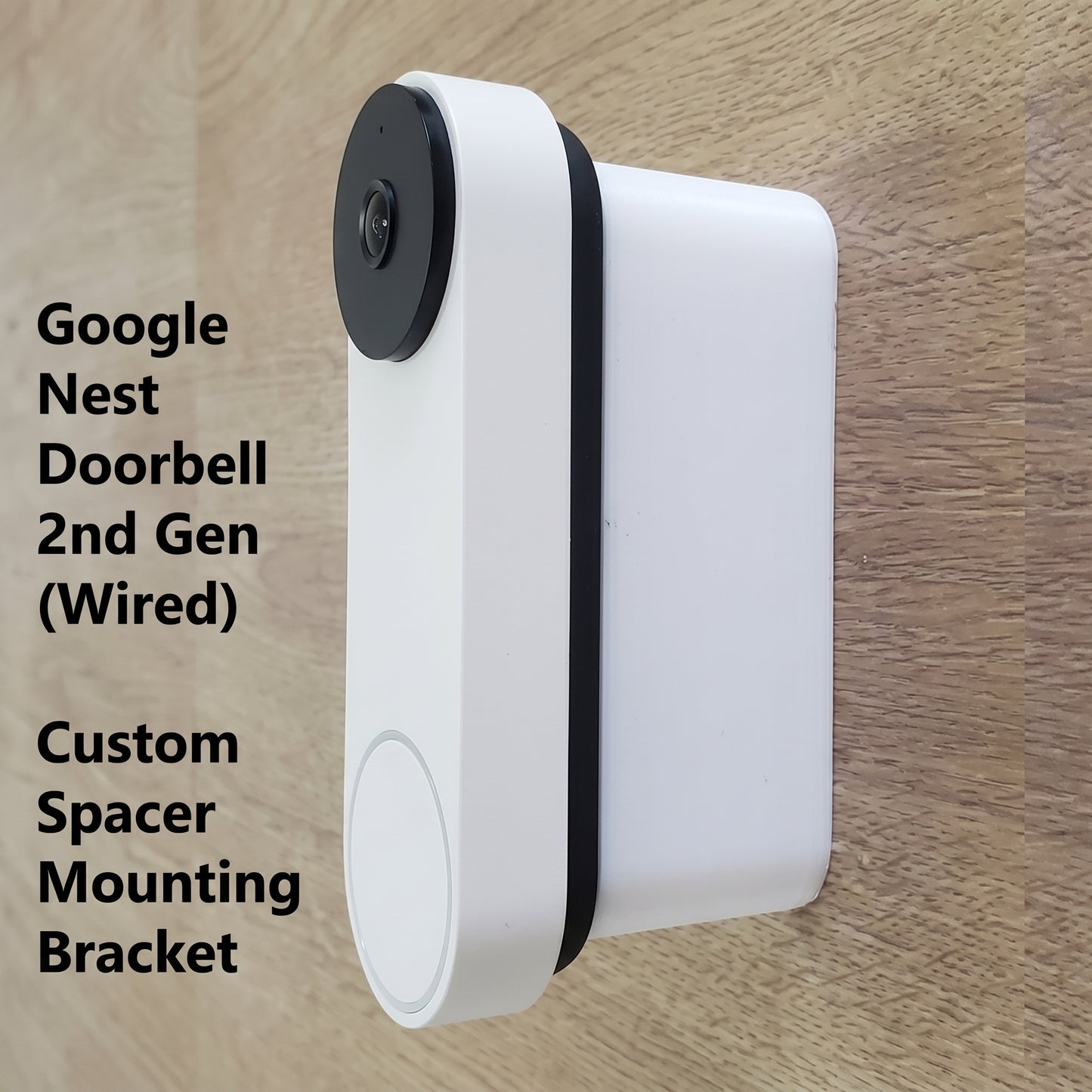 Google Nest Doorbell - (Wired, 2nd Gen) - Wired Video Doorbell Camera - Doorbell Security Camera -