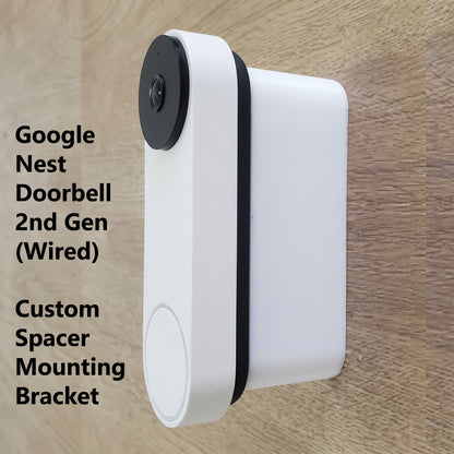 Google Nest Doorbell - (Wired, 2nd Gen) - Wired Video Doorbell Camera - Doorbell Security Camera -