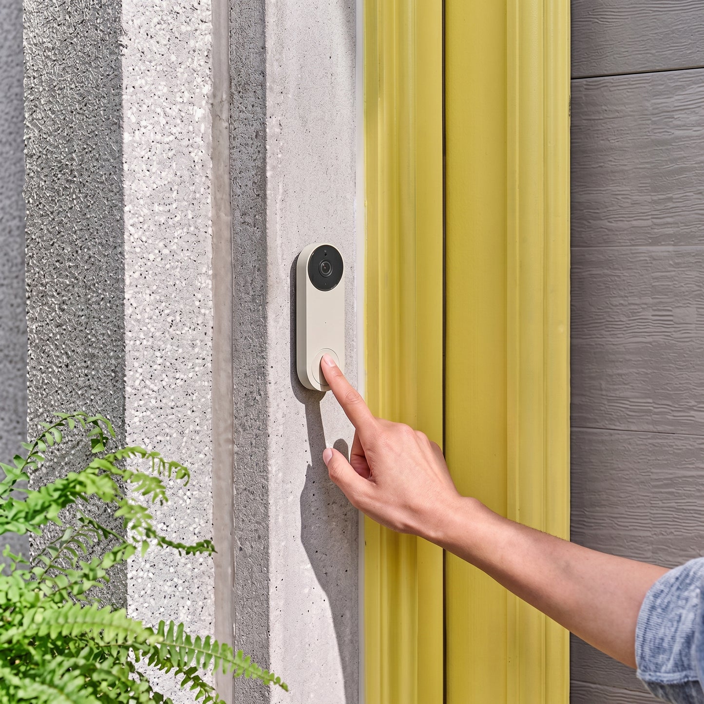Google Nest Doorbell - (Wired, 2nd Gen) - Wired Video Doorbell Camera - Doorbell Security Camera -