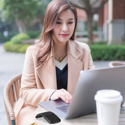 UltraFold Wireless Touch Optical Mouse – Slim, Lightweight & Travel-Friendly Productivity Mouse
