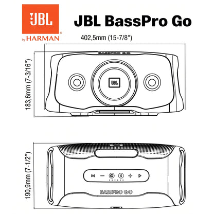 JBL BassPro Go V2 Car Subwoofer Speaker