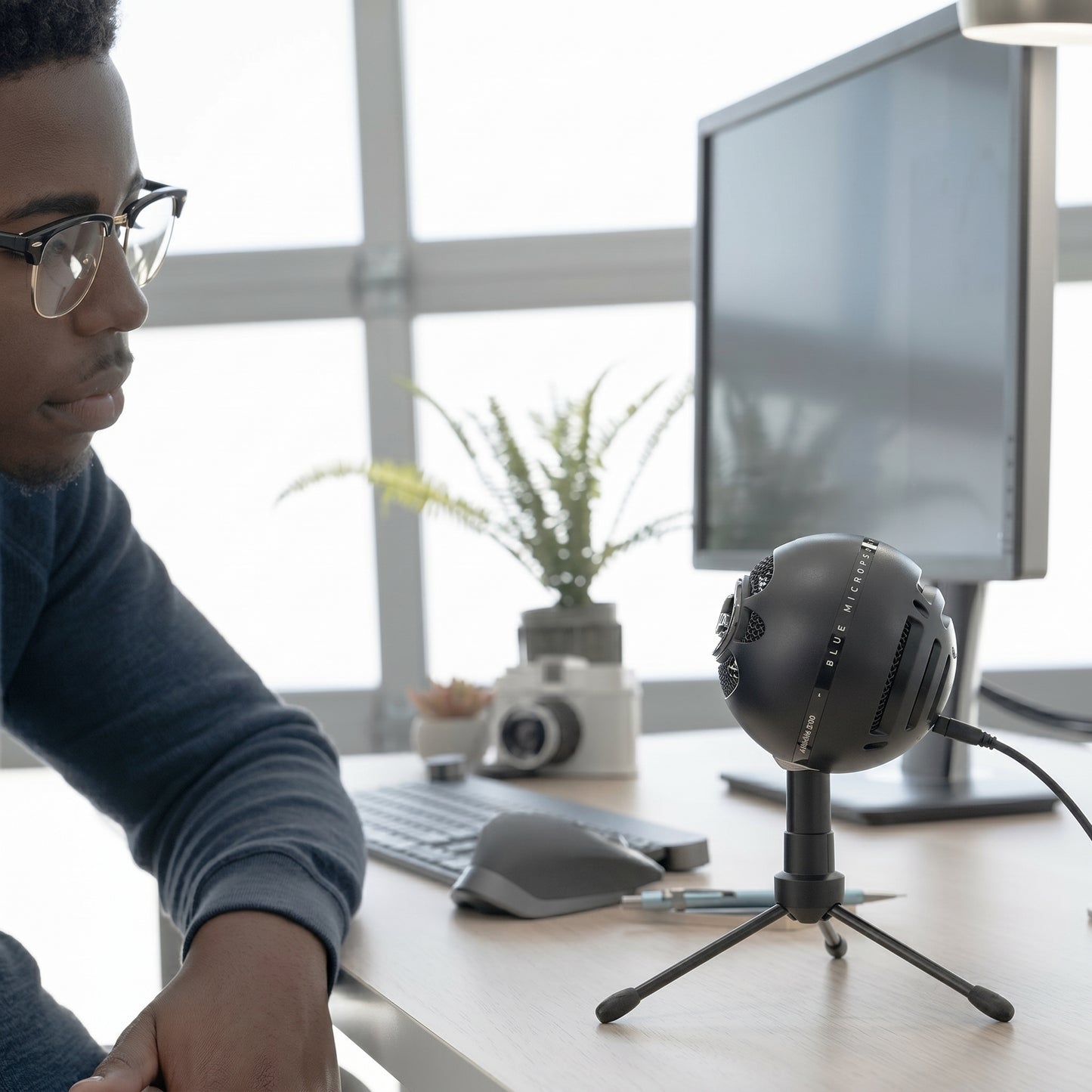 Logitech Blue Snowball iCE USB Microphone