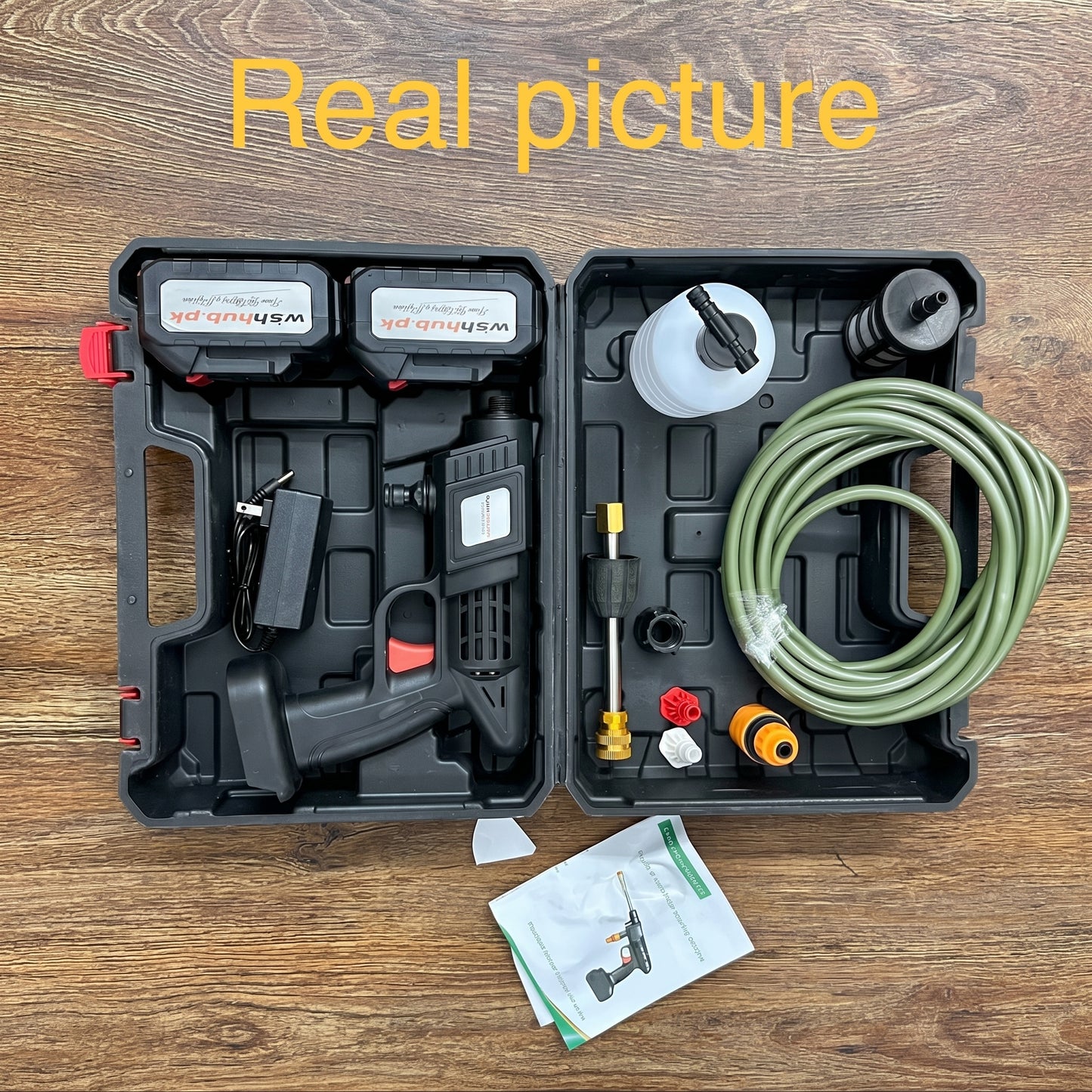 Cordless High Pressure Car Washer – Rechargeable | Foam Spray