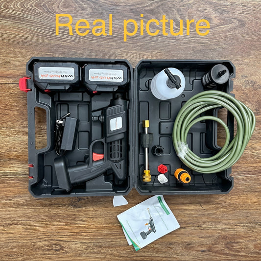 Cordless High Pressure Car Washer – Rechargeable | Foam Spray